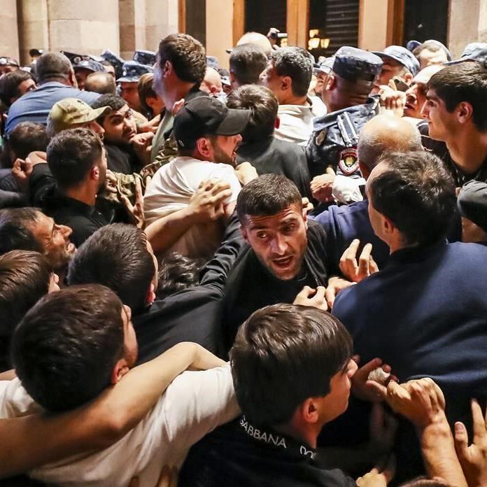 Azerbaijan claims full control over the Nagorno-Karabakh region as Armenian forces agree to disarm